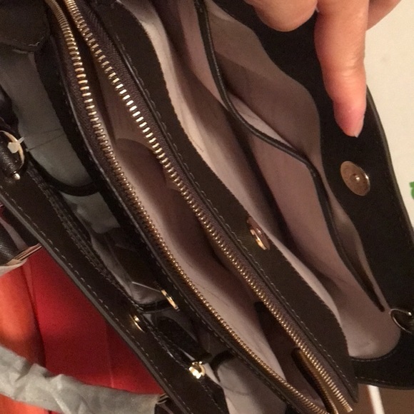 Michael Kors Saffiano Savannah Medium Satchel - Picture 8 of 10